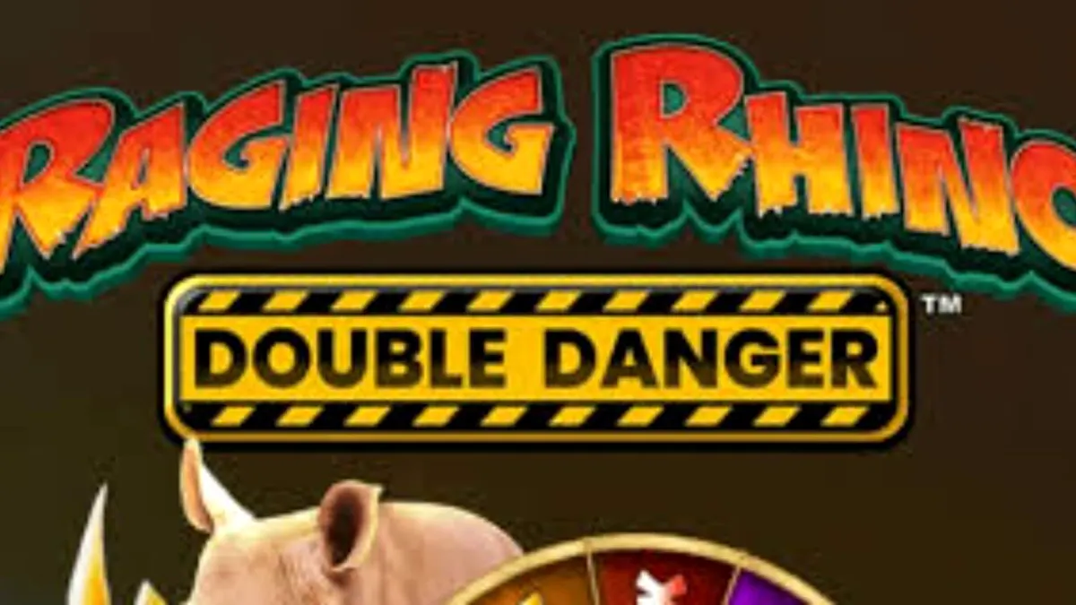 Raging Rhino Double Danger slot gameplay interface