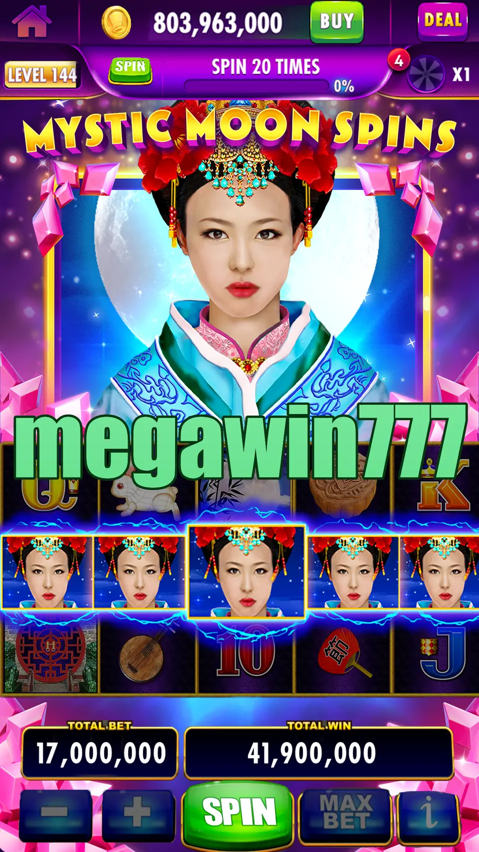 megawin777 Tangkapan Layar - APK Resmi